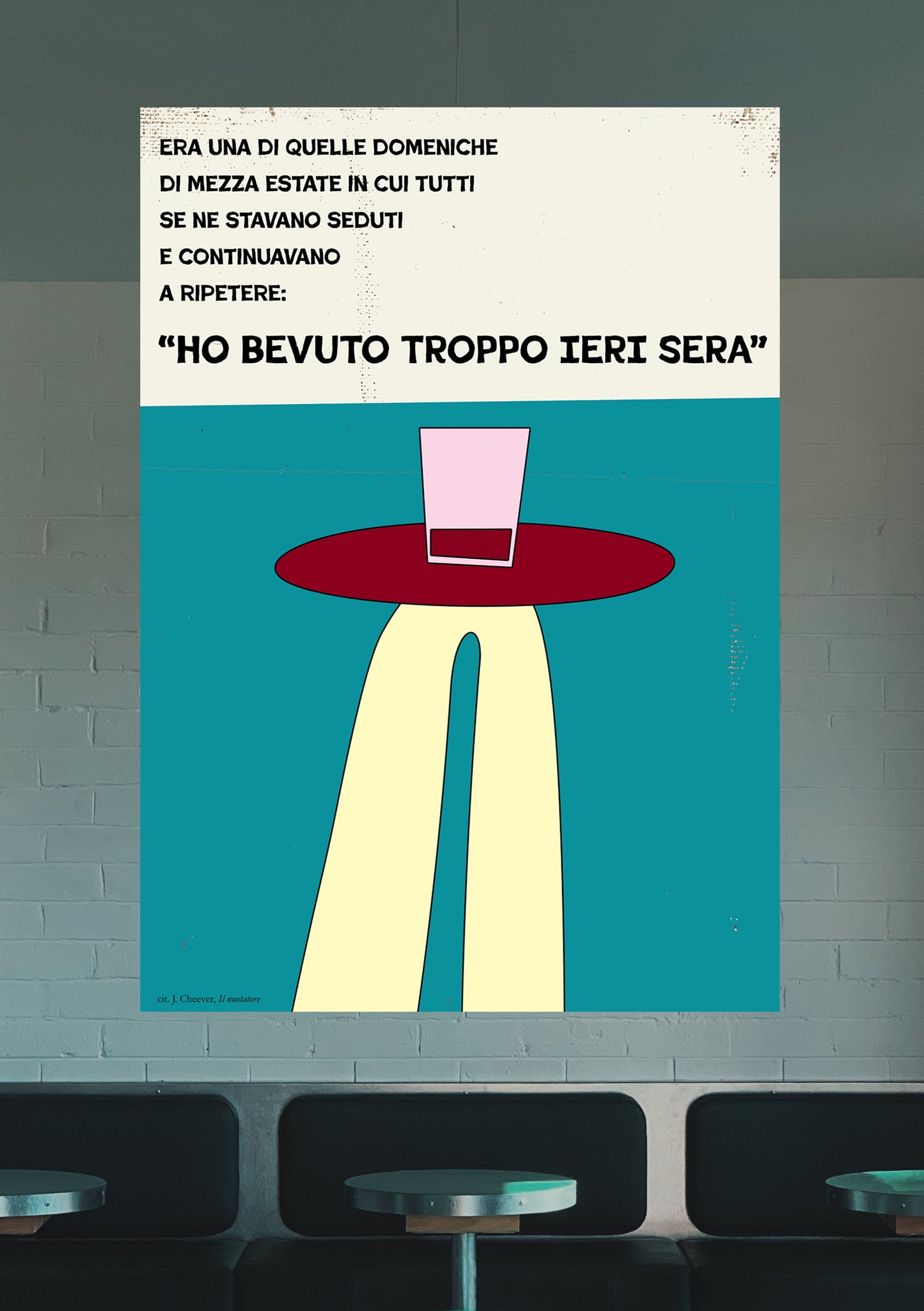 J. CHEEVER - "Era una di quelle domeniche di mezza estate in cui tutti se ne stavano seduti e continuavano a ripetere: ho bevuto troppo ieri sera"