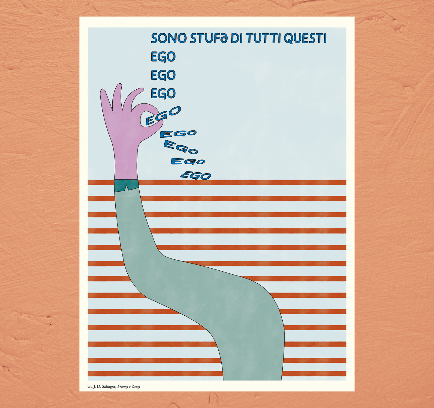 J. D. SALINGER - "Sono stufə di tutti questo ego, ego, ego"