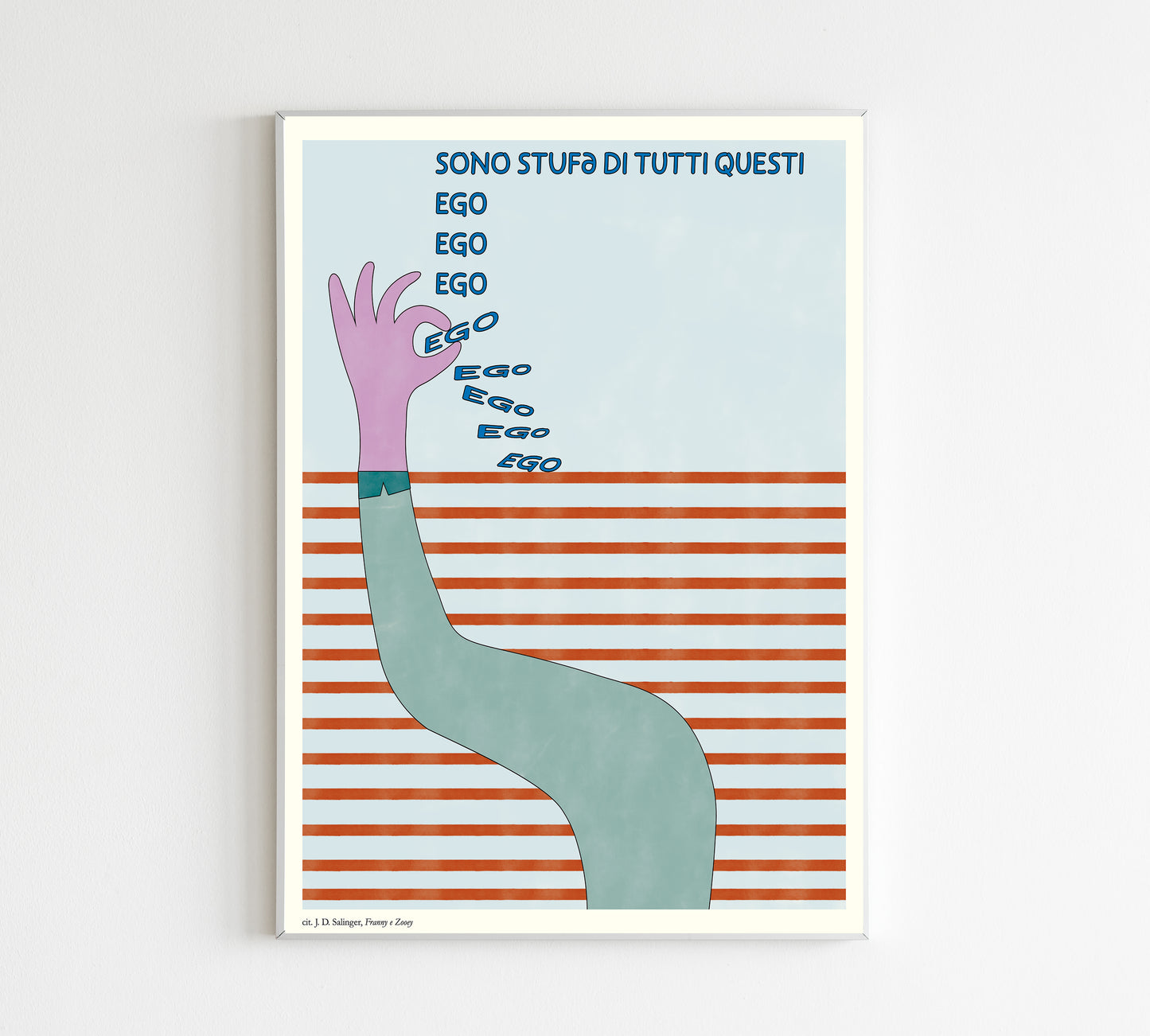 J. D. SALINGER - "Sono stufə di tutti questo ego, ego, ego"
