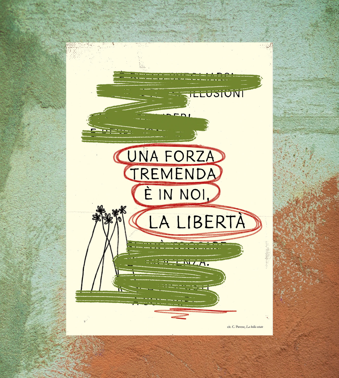 C. PAVESE - "Una forza tremenda è in noi, la libertà"