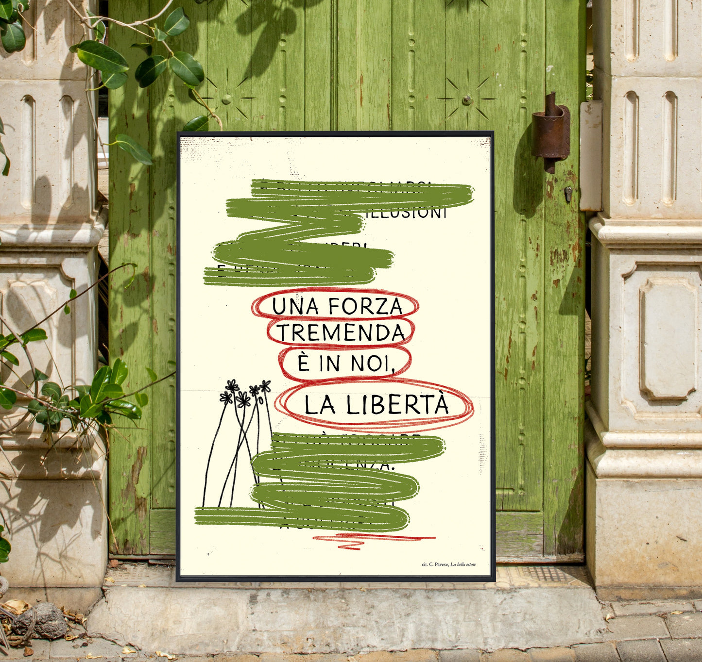C. PAVESE - "Una forza tremenda è in noi, la libertà"